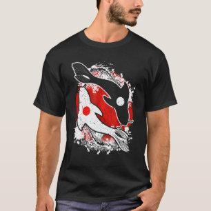 Camiseta Carpa Koi Japonesa Nishikigoi Peixe Para Criador d