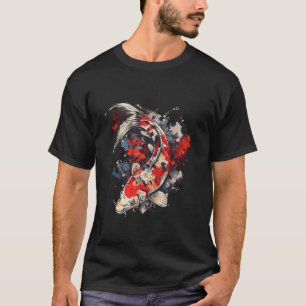 Camiseta Carpa Koi Nishikigoi Peixe Arte Japonesa Carpa Koi