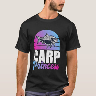 Camiseta Carpa Princesa Carpa Pesca Carpa Pesca