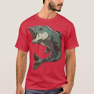 Camiseta Carpas, Peixes, Pesca, Anglas