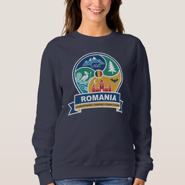 Camiseta Cárpatos Romênia Transilvânia Danúbio (Frente)