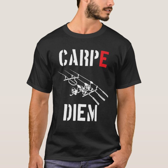 Camiseta Carpe Diem Carp Carp Hunter RodPod Carp (Frente)