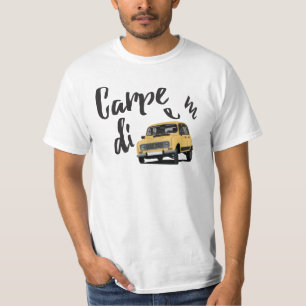 Camiseta Carpe diem - Renault 4L - 38 cores