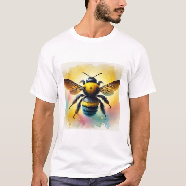 Camiseta Carpenter bee 041024AREF116 - Watercolor (Frente)
