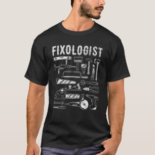Camiseta Carpenter Fixologista Repairman Tech DIY Mechanic