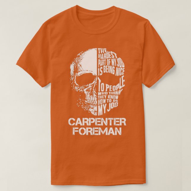 Camiseta Carpenter Foreman (Frente do Design)