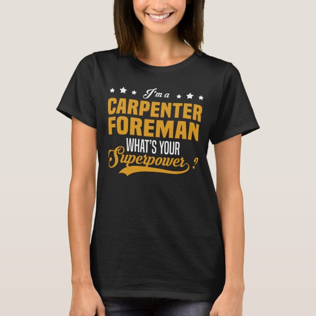 Camiseta Carpenter Foreman (Frente)