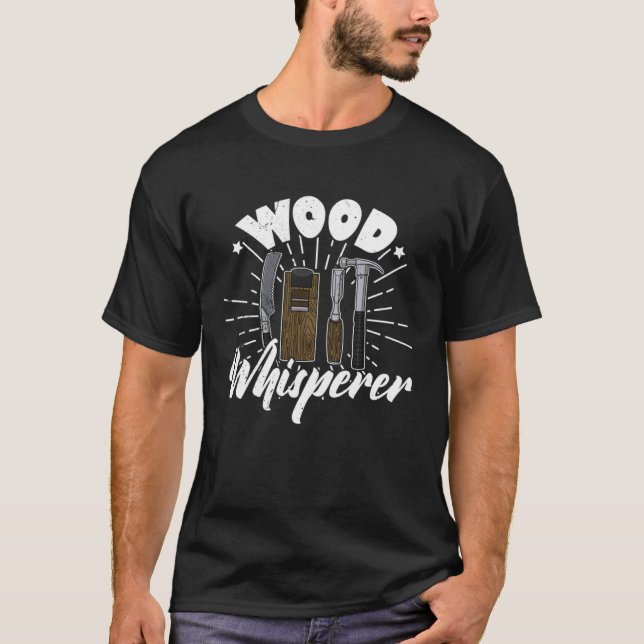 Camiseta Carpenter joinery carpenter woodworker chainsaw pr (Frente)