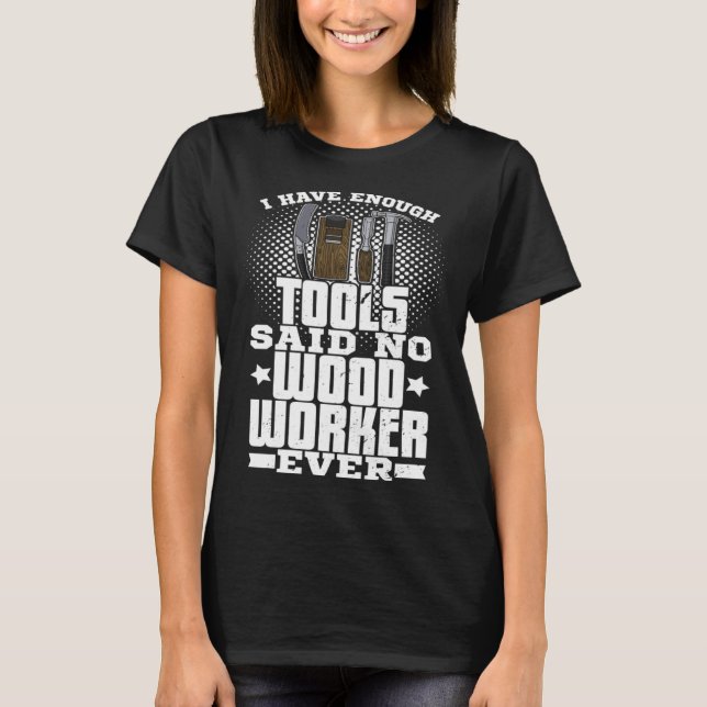 Camiseta Carpenter joinery carpenter woodworker chainsaw pr (Frente)