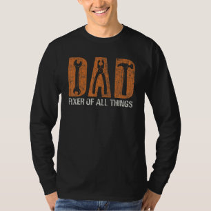 Camiseta Carpenter Woodworker Handyman Pai Fixer De Tudo Is