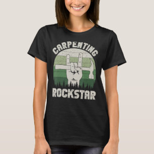 Camiseta Carpentina, carpinteiro engraçado, madeira,