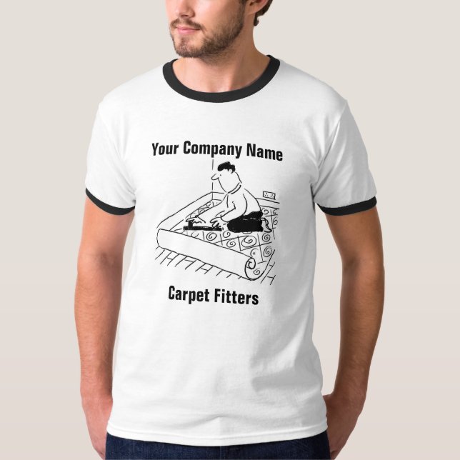 Camiseta Carpet Fitting Services (Frente)