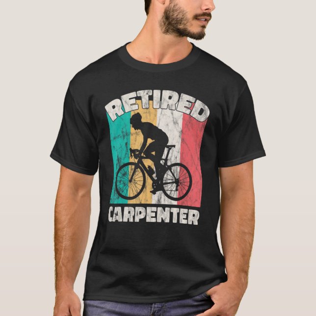 Camiseta Carpinteiro aposentado (Frente)