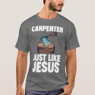 Camiseta Carpinteiro Assim Como Jesus 2