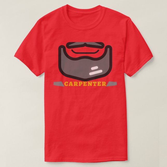 Camiseta Carpinteiro barrado 2 (Frente do Design)
