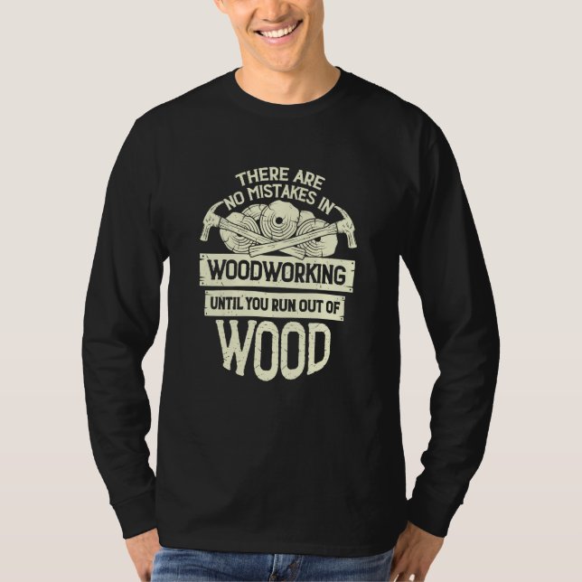 Camiseta Carpinteiro de Madeira (Frente)