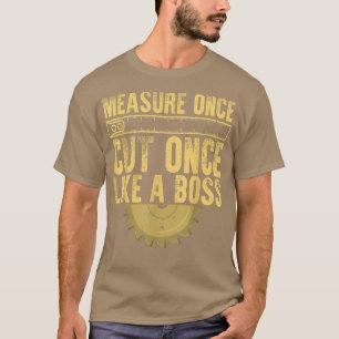 Camiseta Carpinteiro Design de Carpinteiro Pai Engraçado