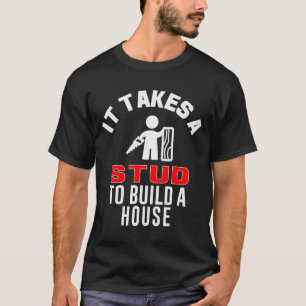 Camiseta Carpinteiro Engraçado São Necessários Uns Estudos