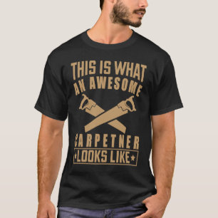 Camiseta Carpinteiro para Woodworker e Lumberjack