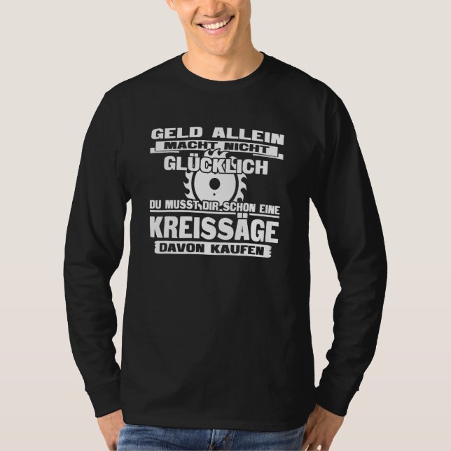 Camiseta Carpinteiros Felizes, Serras Circulares (Frente)
