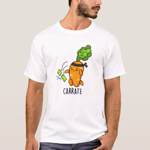 Camiseta Carrate Carrot Carrot Karate Pun