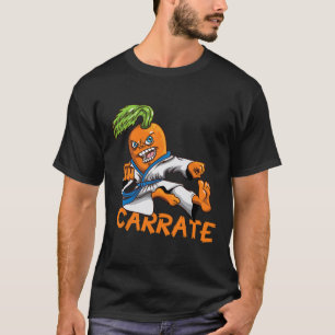 Camiseta Carrate Engraçado Carrot Karate Mail Arts Mart
