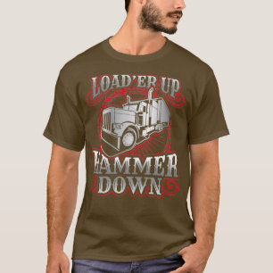 Camiseta Carregador de Motorista de Caminhão Carregador de