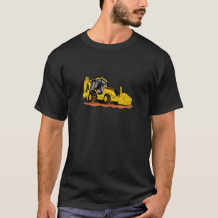 Camiseta Carregador do Backhoe