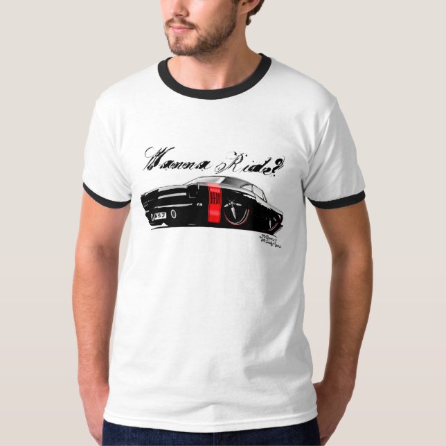 Camiseta Carregador Hemi de Dodge (Frente)