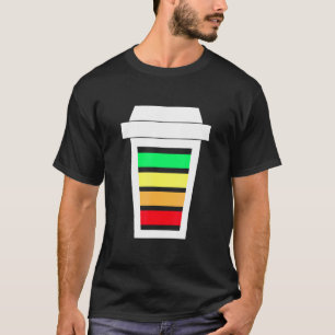 Camiseta Carregamento de Bateria de Café