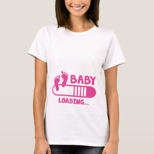 Camiseta Carregamento de Bebês