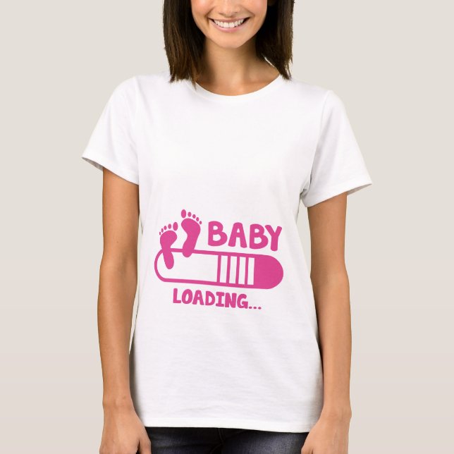 Camiseta Carregamento de Bebês (Frente)