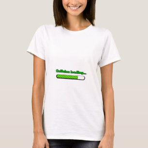Camiseta Carregamento de Cafeína