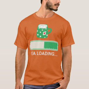 Camiseta Carregamento de chá
