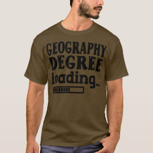 Camiseta Carregamento de Grau de Geografia 1
