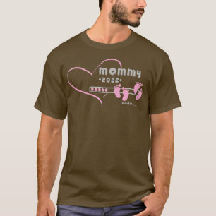 Camiseta carregamento de Mamães 2022 para o anúncio de grav