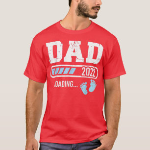 Camiseta Carregamento de Pai 2022 para o anúncio de gravide