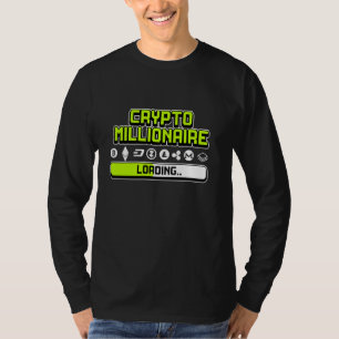 Camiseta Carregamento do Crypto Millionaire