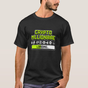 Camiseta Carregamento do Crypto Millionaire