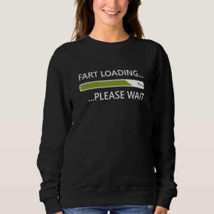 Camiseta Carregamento Do Fart, Aguarde O Fart Piada Gag Par