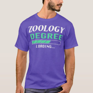 Camiseta Carregamento do Zology Degt para o zoólogo futuro