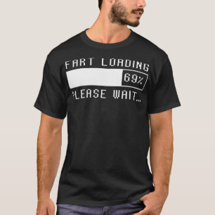 Camiseta Carregamento inicial, aguarde