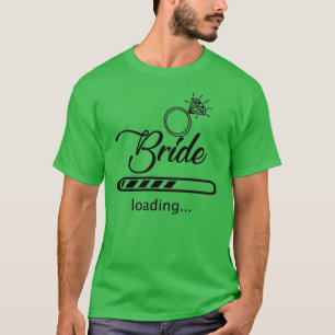 Camiseta Carregando a noiva