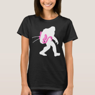 Camiseta Carregando Bigfoot Lawn Flamingo Funny Sasquatch G