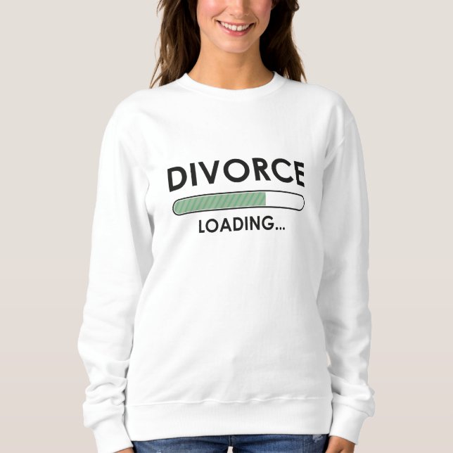 Camiseta Carregando Divórcio (Frente)