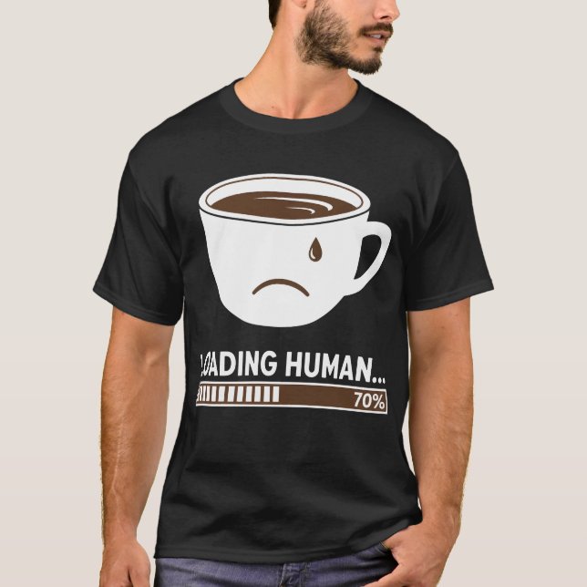 Camiseta Carregando Humano… (Frente)