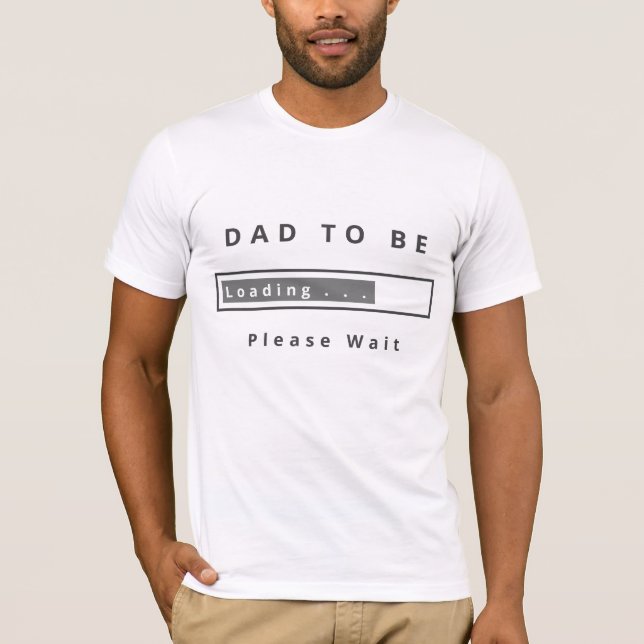 Camiseta Carregando Pai Para Ser Um Presente Engraçado De C (Frente)