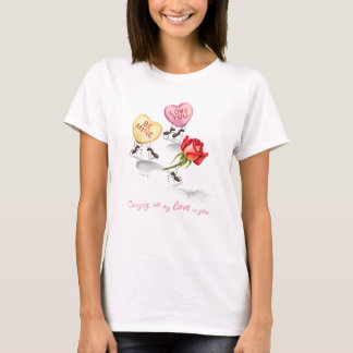 Camiseta Carregando todo o meu Amor para você