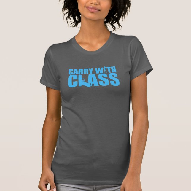 Camiseta Carregar com classe (Frente)