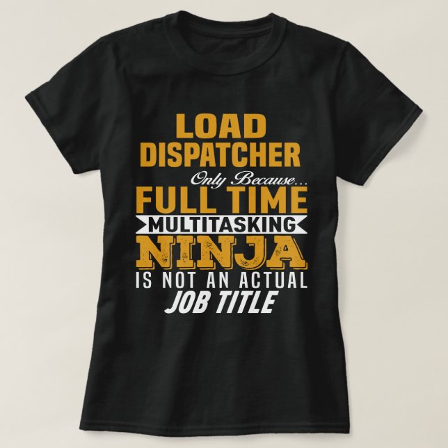 Camiseta Carregar despachante (Frente do Design)